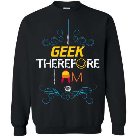 Sweatshirts Black / Small I GEEK vol 2 Crewneck Sweatshirt