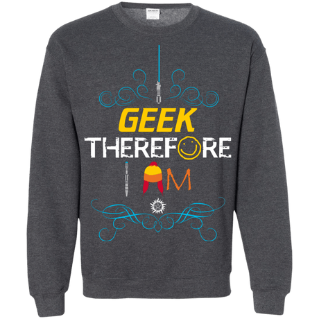 Sweatshirts Dark Heather / Small I GEEK vol 2 Crewneck Sweatshirt