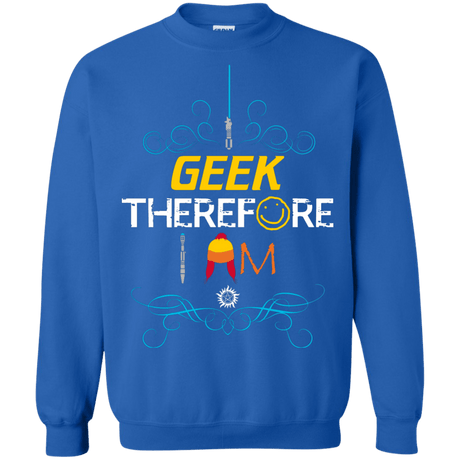 Sweatshirts Royal / Small I GEEK vol 2 Crewneck Sweatshirt