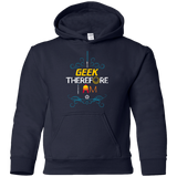 Sweatshirts Navy / YS I GEEK vol 2 Youth Hoodie