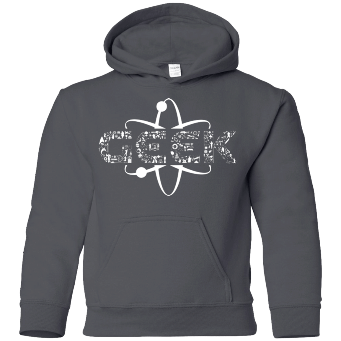 Sweatshirts Charcoal / YS I Geek Youth Hoodie
