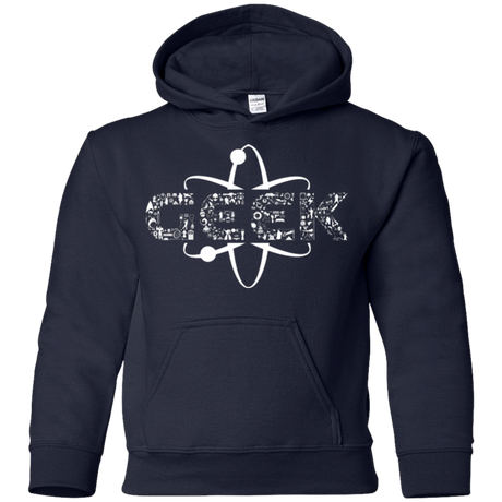 Sweatshirts Navy / YS I Geek Youth Hoodie