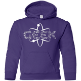 Sweatshirts Purple / YS I Geek Youth Hoodie