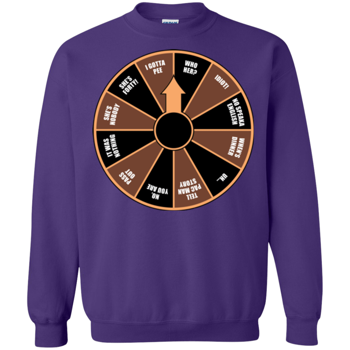Sweatshirts Purple / Small I Gotta Pee Crewneck Sweatshirt