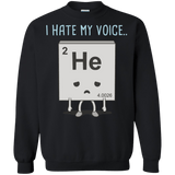 Sweatshirts Black / S I Hate My Voice Crewneck Sweatshirt