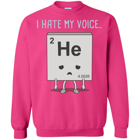 Sweatshirts Heliconia / S I Hate My Voice Crewneck Sweatshirt