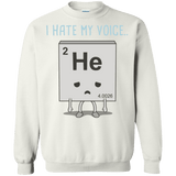 Sweatshirts White / S I Hate My Voice Crewneck Sweatshirt