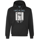 Sweatshirts Black / S I Hate My Voice Premium Fleece Hoodie