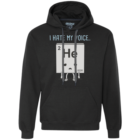 Sweatshirts Black / S I Hate My Voice Premium Fleece Hoodie