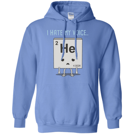 Sweatshirts Carolina Blue / S I Hate My Voice Pullover Hoodie