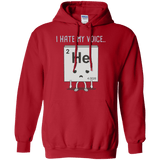 Sweatshirts Red / S I Hate My Voice Pullover Hoodie