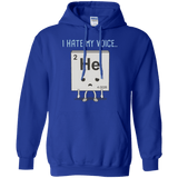 Sweatshirts Royal / S I Hate My Voice Pullover Hoodie