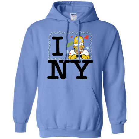 Sweatshirts Carolina Blue / S I Hate NY Pullover Hoodie