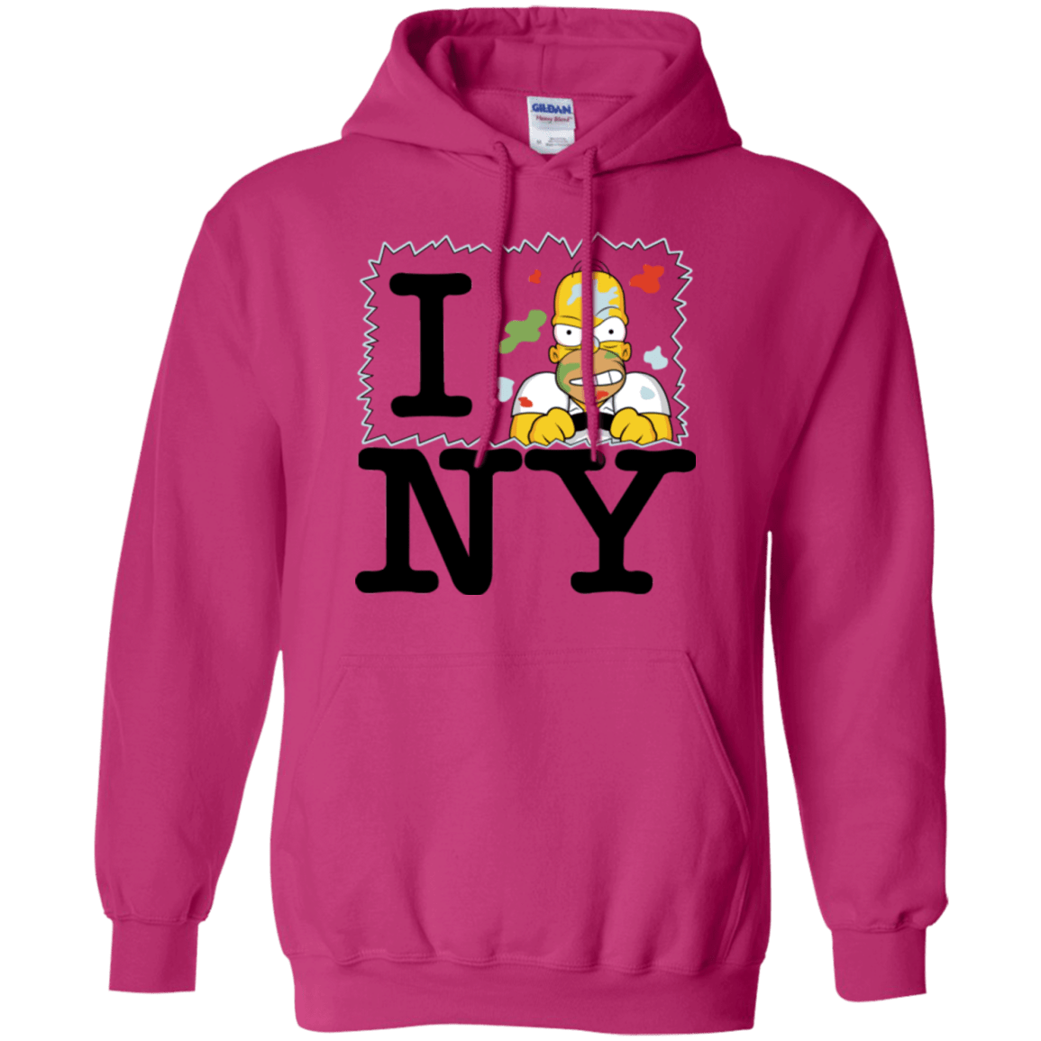 Sweatshirts Heliconia / S I Hate NY Pullover Hoodie