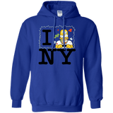 Sweatshirts Royal / S I Hate NY Pullover Hoodie