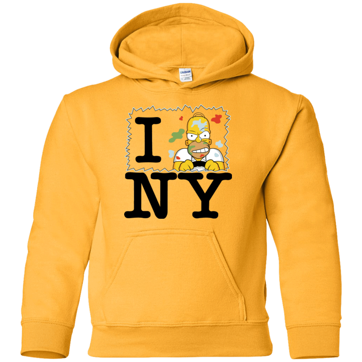 Sweatshirts Gold / YS I Hate NY Youth Hoodie
