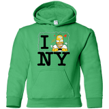 Sweatshirts Irish Green / YS I Hate NY Youth Hoodie
