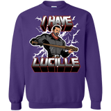 Sweatshirts Purple / Small I Have Lucille Crewneck Sweatshirt