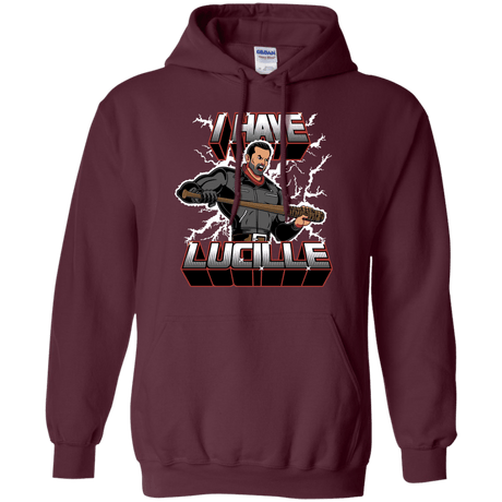 Sweatshirts Maroon / Small I Have Lucille Pullover Hoodie