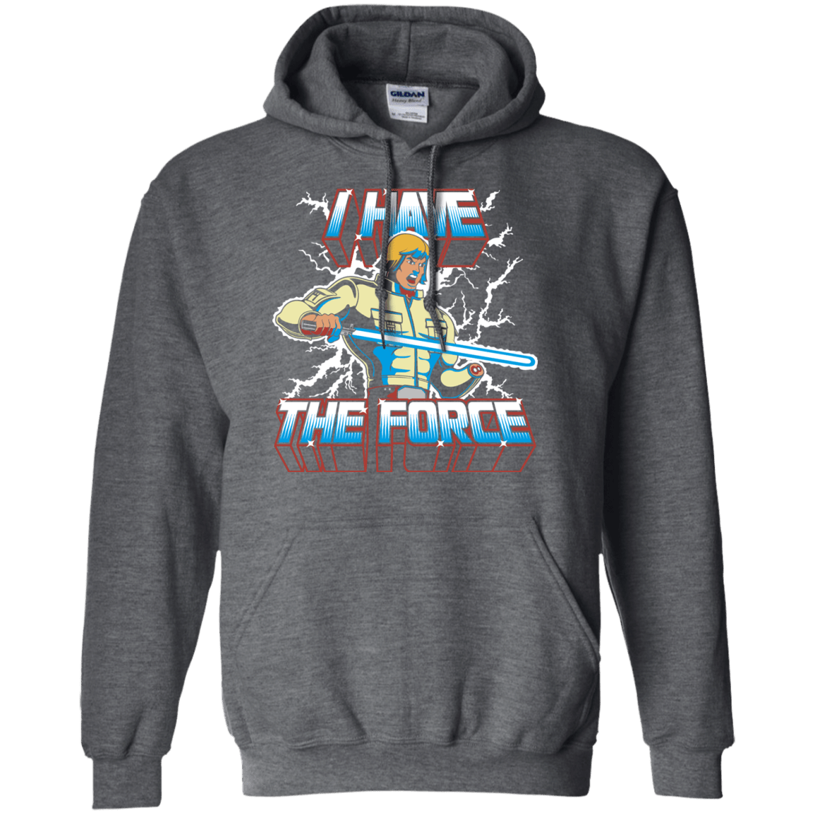 Sweatshirts Dark Heather / S I Have the Force Pullover Hoodie