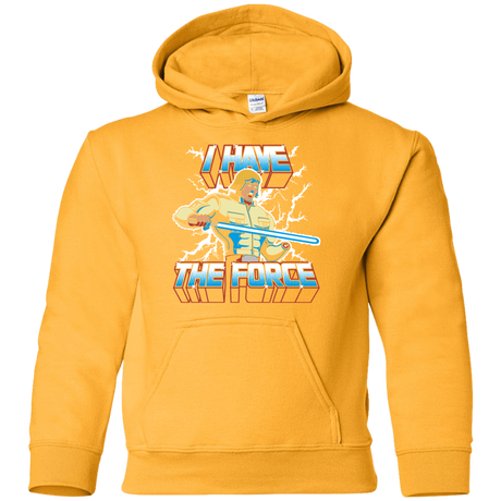 Sweatshirts Gold / YS I Have the Force Youth Hoodie