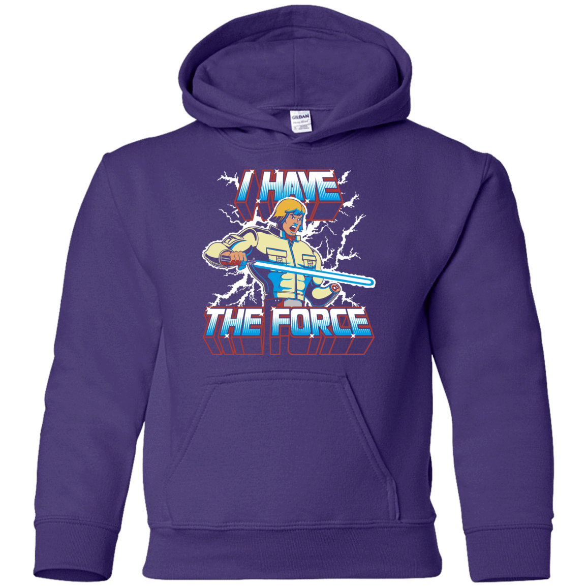 Sweatshirts Purple / YS I Have the Force Youth Hoodie