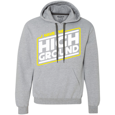 Sweatshirts Sport Grey / S I Have the High Ground Premium Fleece Hoodie