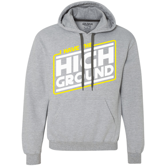 Sweatshirts Sport Grey / S I Have the High Ground Premium Fleece Hoodie