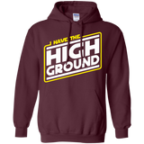 Sweatshirts Maroon / S I Have the High Ground Pullover Hoodie