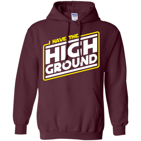 Sweatshirts Maroon / S I Have the High Ground Pullover Hoodie