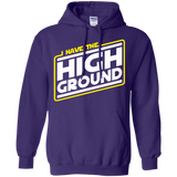 Sweatshirts Purple / S I Have the High Ground Pullover Hoodie