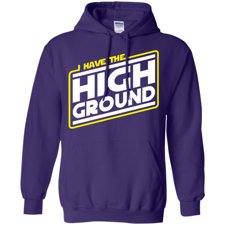 Sweatshirts Purple / S I Have the High Ground Pullover Hoodie