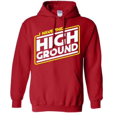 Sweatshirts Red / S I Have the High Ground Pullover Hoodie