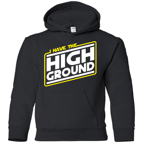 Sweatshirts Black / YS I Have the High Ground Youth Hoodie
