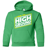 Sweatshirts Irish Green / YS I Have the High Ground Youth Hoodie