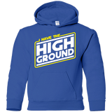 Sweatshirts Royal / YS I Have the High Ground Youth Hoodie