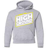 Sweatshirts Sport Grey / YS I Have the High Ground Youth Hoodie