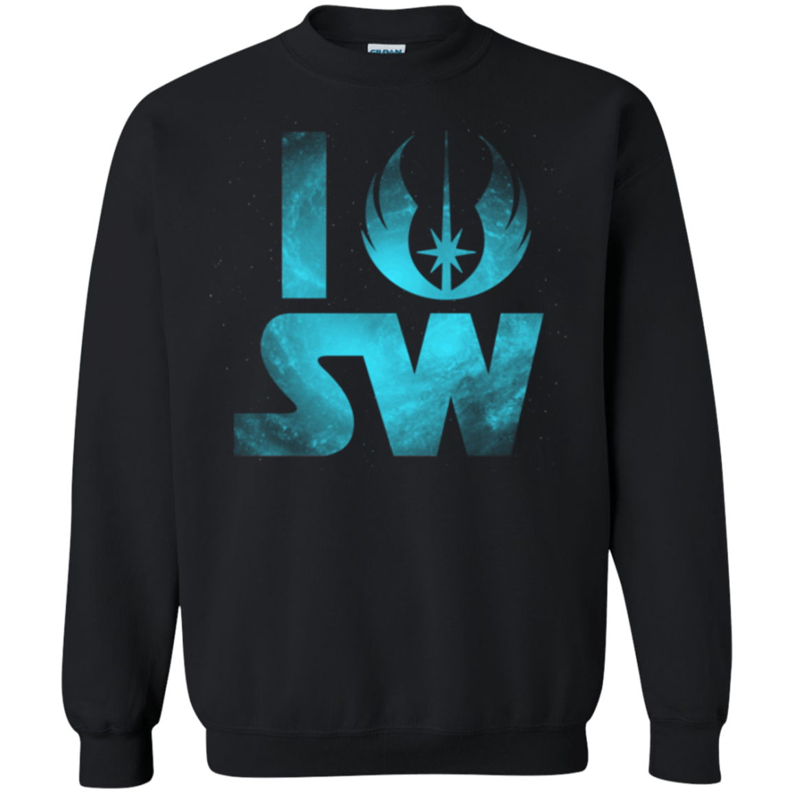 Sweatshirts Black / Small I Jedi SW Crewneck Sweatshirt