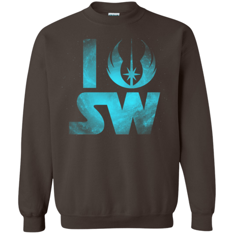 Sweatshirts Dark Chocolate / Small I Jedi SW Crewneck Sweatshirt