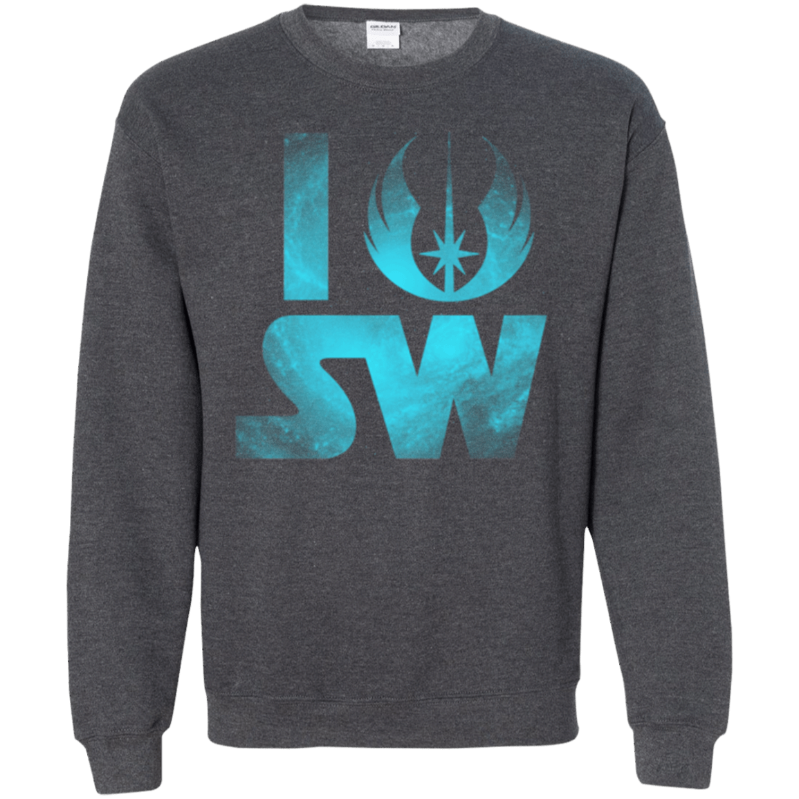 Sweatshirts Dark Heather / Small I Jedi SW Crewneck Sweatshirt