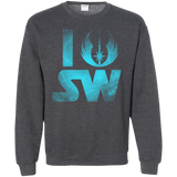 Sweatshirts Dark Heather / Small I Jedi SW Crewneck Sweatshirt