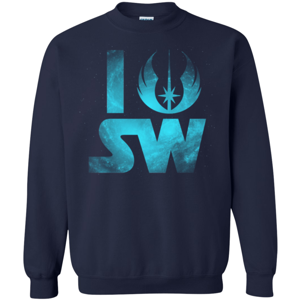 Sweatshirts Navy / Small I Jedi SW Crewneck Sweatshirt