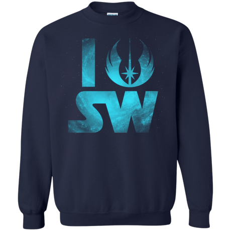 Sweatshirts Navy / Small I Jedi SW Crewneck Sweatshirt