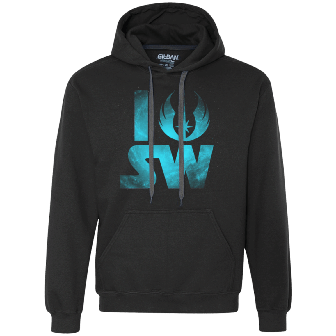 Sweatshirts Black / Small I Jedi SW Premium Fleece Hoodie