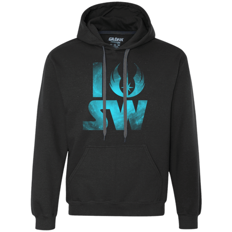 Sweatshirts Black / Small I Jedi SW Premium Fleece Hoodie