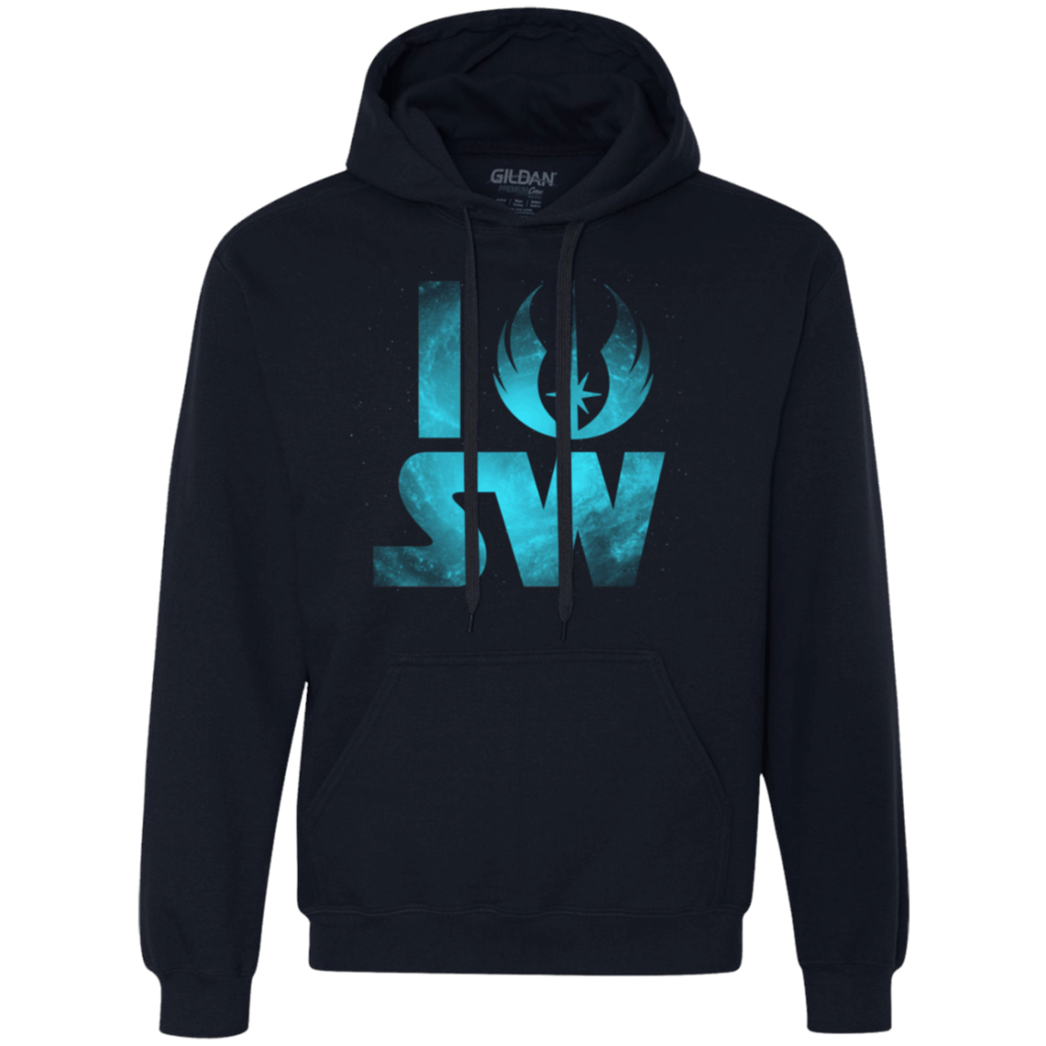 Sweatshirts Navy / Small I Jedi SW Premium Fleece Hoodie