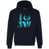 Sweatshirts Navy / Small I Jedi SW Premium Fleece Hoodie