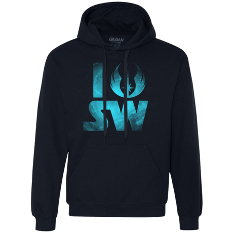 Sweatshirts Navy / Small I Jedi SW Premium Fleece Hoodie