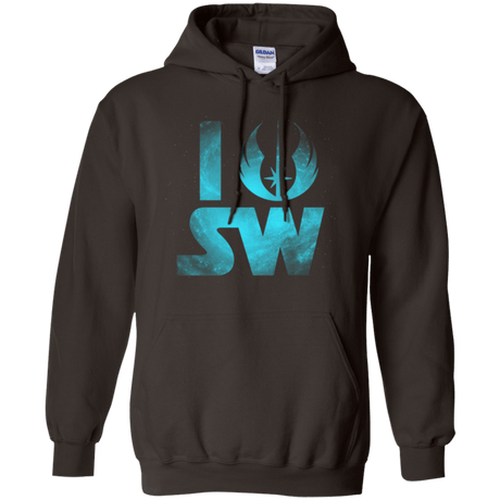 Sweatshirts Dark Chocolate / Small I Jedi SW Pullover Hoodie