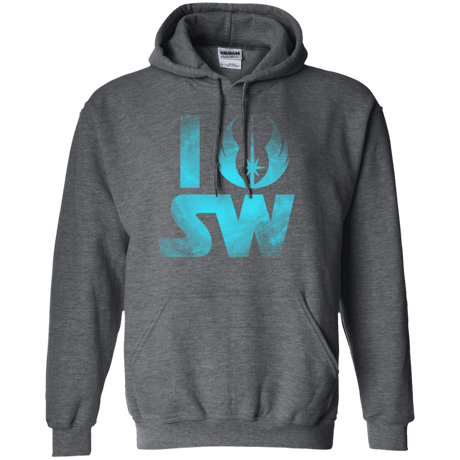 Sweatshirts Dark Heather / Small I Jedi SW Pullover Hoodie